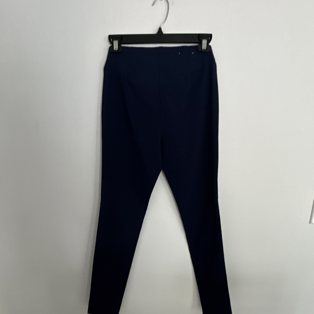 Michael Kors Womens Navy Blue Pull On Stretch Legging Pants Comfy Fit Slacks - Picture 3 of 3